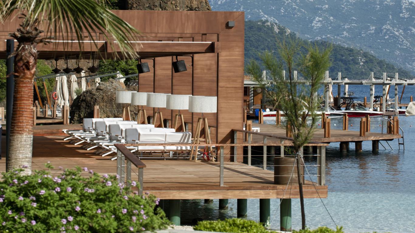 A sea view in paradise